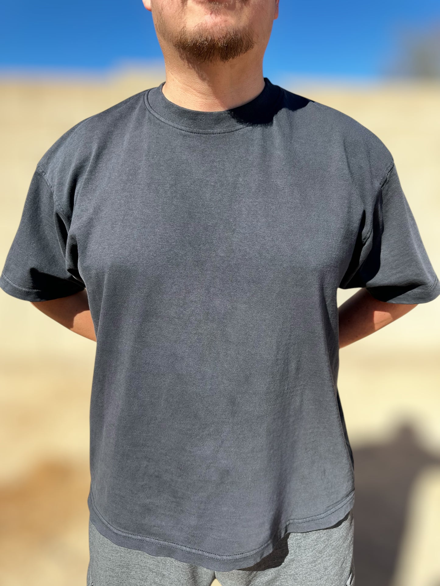 Ultra Premium 7.6oz Heavyweight Tee – Pigment Dyed, Oversized Fit