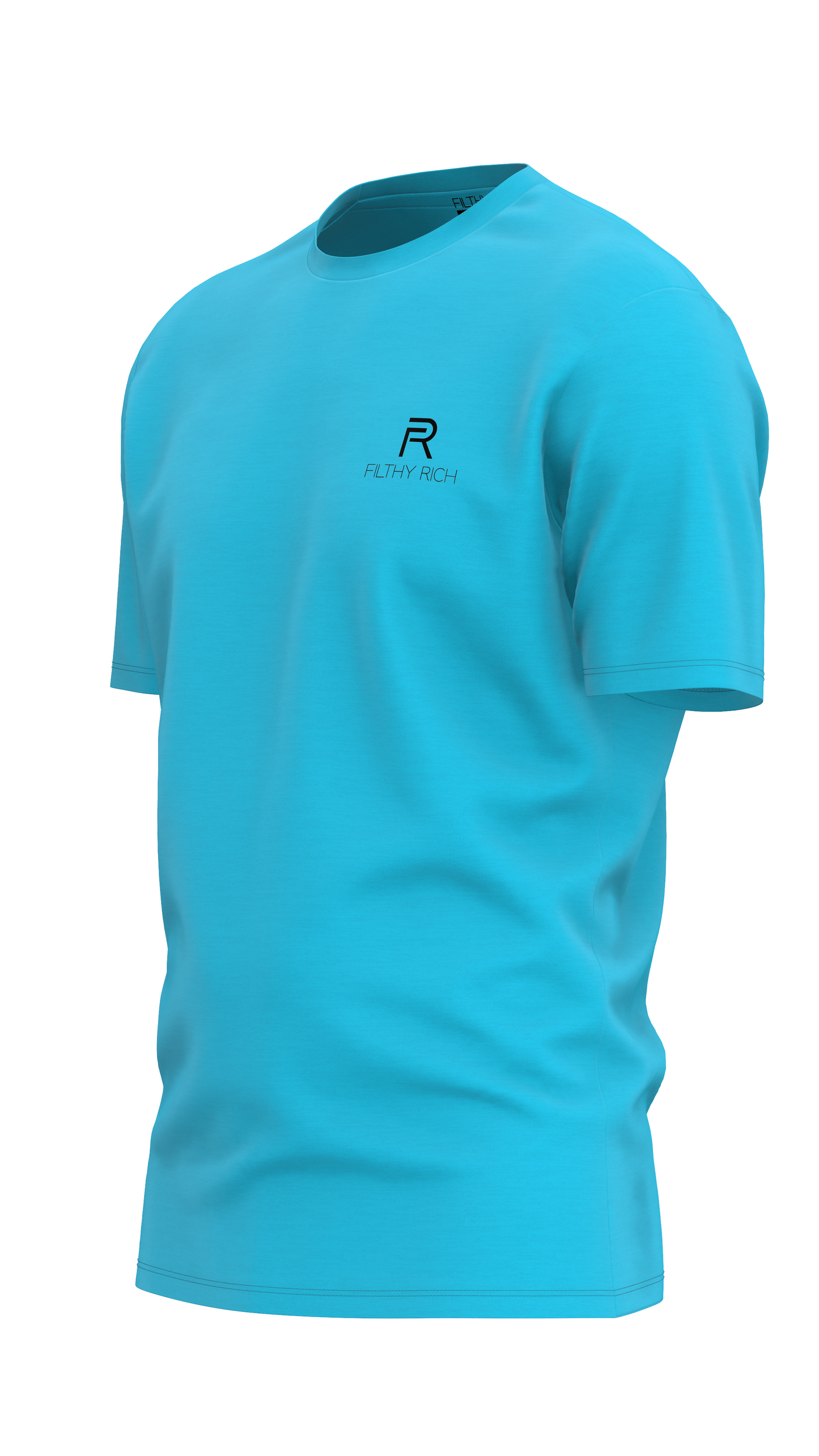 Tropical Blue Luxe Logo Tee