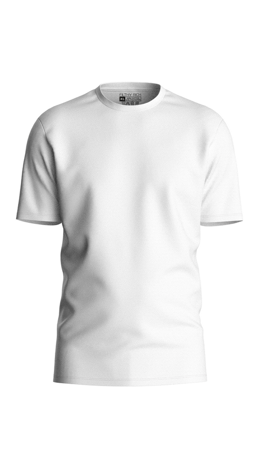 White Luxe Tee