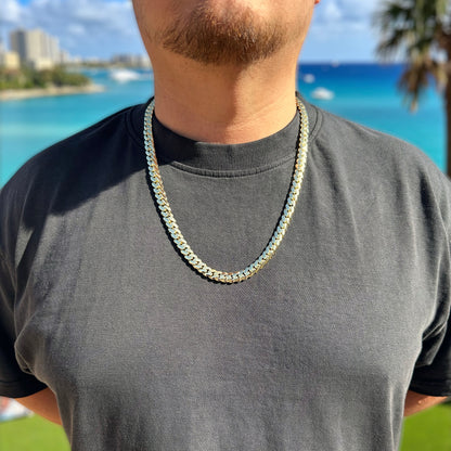 14k Triple Gold Plated Miami Cuban Link Chains