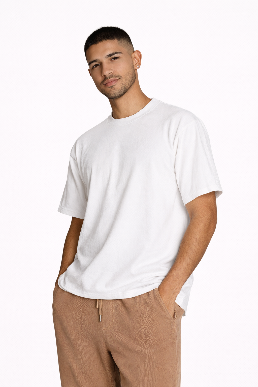 Ultra Premium 7.6oz Heavyweight Tee – Pigment Dyed, Oversized Fit