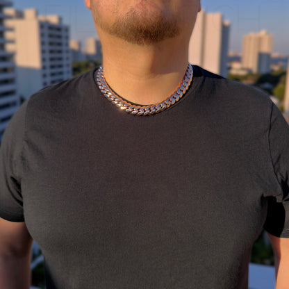 14k Rose Gold Miami Cuban Link Chain – Heavyweight, Triple Plated