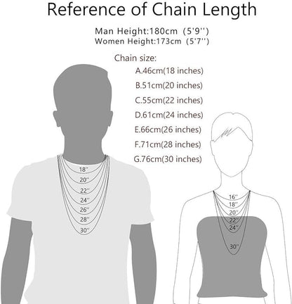 Moissanite Tennis Necklace – VVS1 Certified, 925 Sterling Silver