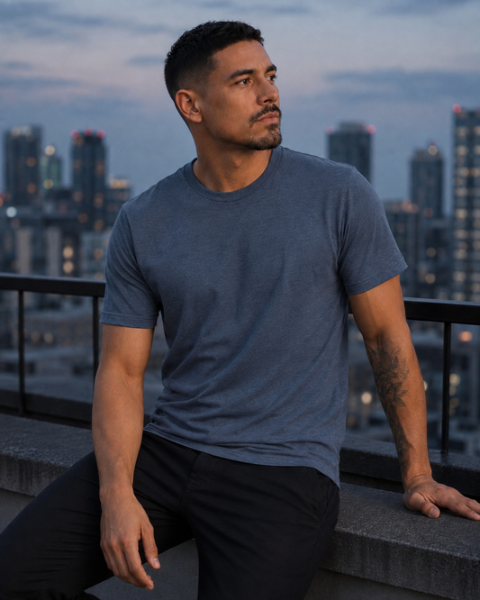 Indigo Luxe Tee