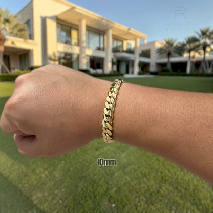 14k Gold Miami Cuban Link Bracelet