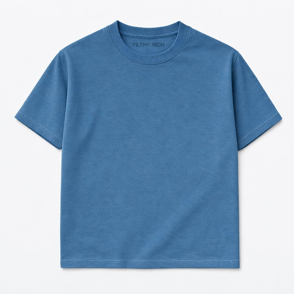 Ultra Premium 7.6oz Heavyweight Tee – Pigment Dyed, Oversized Fit