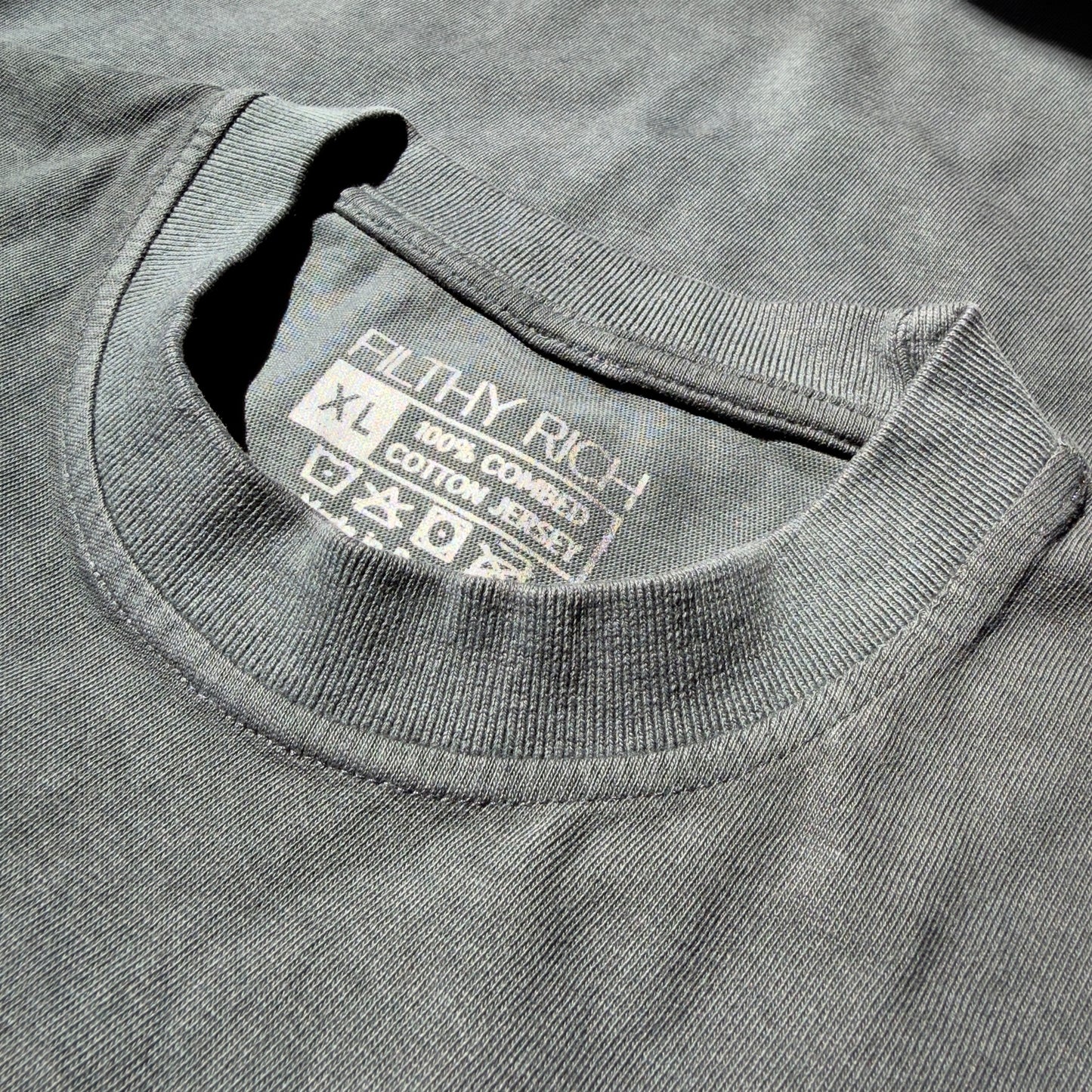 Ultra Premium 7.6oz Heavyweight Tee – Pigment Dyed, Oversized Fit