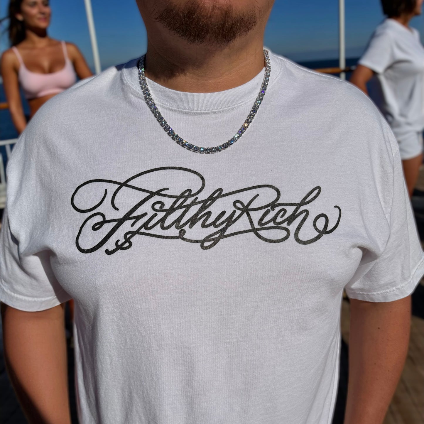 VVS Moissanite Tennis Necklace – 925 Sterling Silver