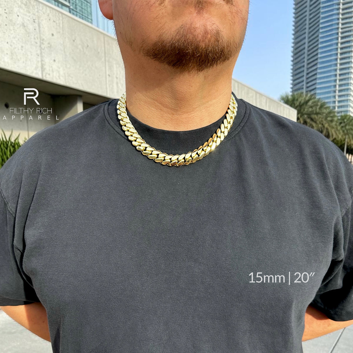 14k Gold Miami Cuban Link Chain