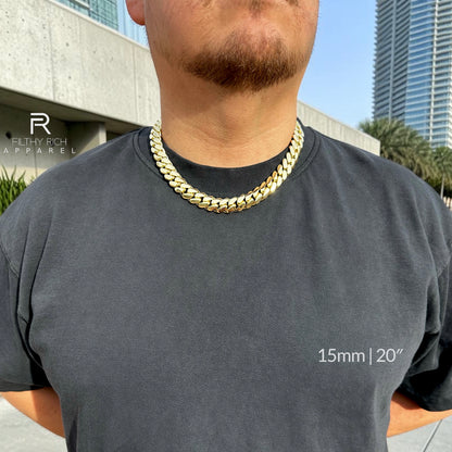 14k Gold Miami Cuban Link Chain