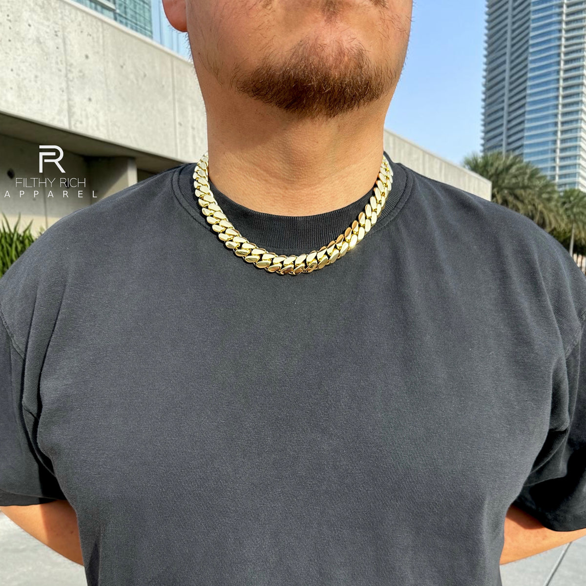 14k Gold Miami Cuban Link Chain