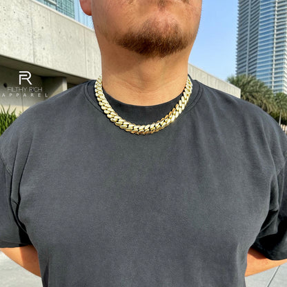 14k Gold Miami Cuban Link Chain